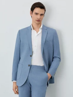 Online Slim fit Suit In Wool Fatos