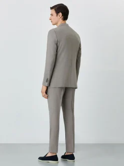 Discount Slim Fit Suit In Wool Fatos