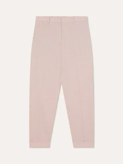 Best Slim Fit Tailored Trousers In Viscose Blend With Elasticated Waistband MULHER Fatos|Calças De Fato