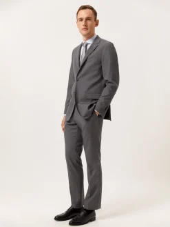 Outlet Slim Fit Textured Shirt with Dublin Collar Camisas Clássicas