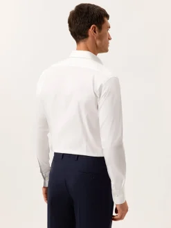 Online Slim Fit Travel Poplin Shirt in Comfort Cotton Camisas Clássicas|Camisas Clássicas