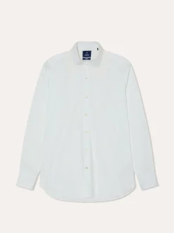 Online Slim Fit Travel Poplin Shirt in Comfort Cotton Camisas Clássicas|Camisas Clássicas