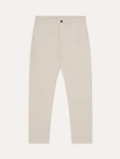 New Slim fit Twill Garment Dye Casual Trousers Calças Casuais