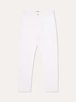 New Slim fit Twill Garment Dye Casual Trousers Calças Casuais