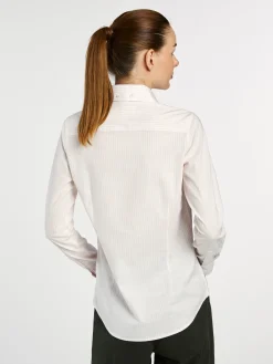 Outlet Striped Classic Shirt MULHER Camisas