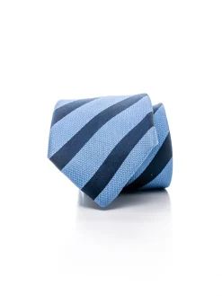 Best Striped Pattern 100% Silk Tie 7,5cm Gravatas