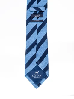 Best Striped Pattern 100% Silk Tie 7,5cm Gravatas