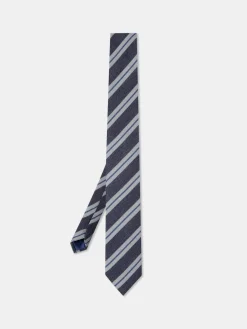 Best Striped Pattern 100% Silk Tie 7,5cm Gravatas