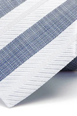 Hot Striped Pattern Tie 100% Silk 8cm Gravatas