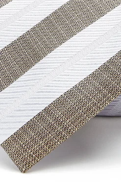 Hot Striped Pattern Tie 100% Silk 8cm Gravatas
