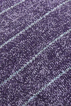 Sale Striped Pattern Tie Silk and Wool Blend 7,5cm Gravatas