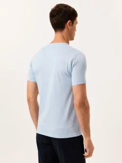 Clearance T-shirt with Logo Embroidered in 100% Organic Cotton T-Shirts|T-Shirts