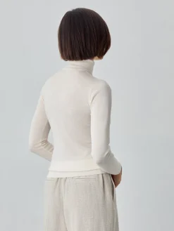 Online Turtle Neck Merino Wool Sweater MULHER Camisolas